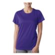 Printed UltraClub® Ladies' Cool & Dry Performance T-Shirt | https://www.bestnamebadges.com