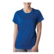 Printed UltraClub® Ladies' Cool & Dry Performance T-Shirt | https://www.bestnamebadges.com