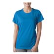 Printed UltraClub® Ladies' Cool & Dry Performance T-Shirt | https://www.bestnamebadges.com