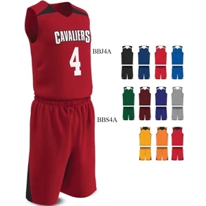 Youth Basketball Slam Dunk Reversible Jersey
