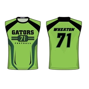 Adult Juice 7 On 7 Sleeveless Fitted Crew Neck Jersey