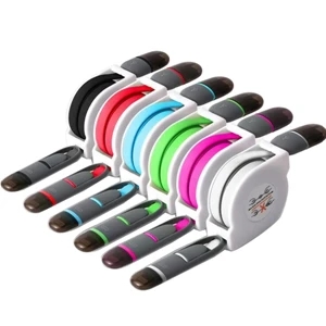 Scalable 2-in-1 USB Mobile Phone Data Cable