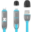 Scalable 2-in-1 USB Mobile Phone Data Cable | https://www.bestnamebadges.com