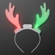 LED Reindeer Antler Headbands | https://www.bestnamebadges.com