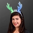 LED Reindeer Antler Headbands | https://www.bestnamebadges.com