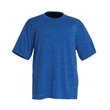 Men's Space Dye Performance Tee | https://www.bestnamebadges.com