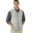 Men's Pacific Heathered Vest | https://www.bestnamebadges.com