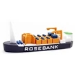 Custom 3D PVC USB Flash Drive - Cargo Ship Shaped | https://www.bestnamebadges.com