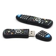 Custom 3D PVC USB Flash Drive - TV Remote Control Shaped | https://www.bestnamebadges.com