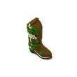 Custom 3D PVC USB Flash Drive - Cowboy Boot Shaped | https://www.bestnamebadges.com