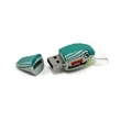 Custom 3D PVC USB Flash Drive - Fish Shaped | https://www.bestnamebadges.com
