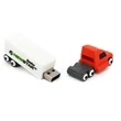Custom 3D PVC USB Flash Drive - Truck Shaped | https://www.bestnamebadges.com