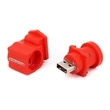 Custom 3D PVC USB Flash Drive - Submersible Pump Shaped | https://www.bestnamebadges.com
