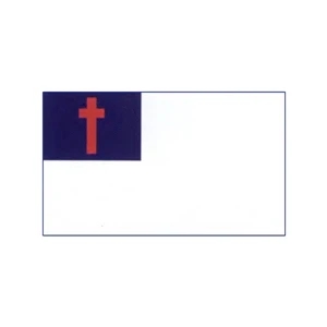 Religious Stick Flag - Christian | https://www.bestnamebadges.com