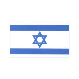 Religious Economy Car Flag - Israel / Zion | https://www.bestnamebadges.com