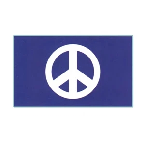 Peace Premium Car Flag | https://www.bestnamebadges.com
