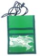 Neck Wallet w/ Flap Top, Adjustable Rope and Pen Holder | https://www.bestnamebadges.com