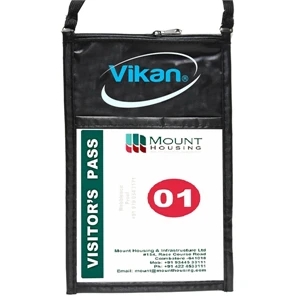 Large Double Pouch Neck Wallet | https://www.bestnamebadges.com