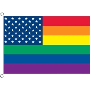 New Old Glory Deluxe Flag | https://www.bestnamebadges.com