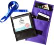 Front Flap Neck Wallet With Six Pocket | https://www.bestnamebadges.com