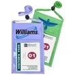 Large Non-woven Neck Wallet with Five Pockets & Lanyard | https://www.bestnamebadges.com