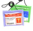 Small 4"x3" Neck wallet w/ adjustable cord | https://www.bestnamebadges.com