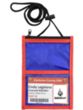 Two Tone Classic Event Pouch w/ top zipper & adjustable cord | https://www.bestnamebadges.com