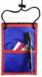 Two Tone Classic Event Pouch w/ top zipper & adjustable cord | https://www.bestnamebadges.com