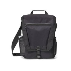 Vertex® Vertical Laptop Messenger Bag | https://www.bestnamebadges.com