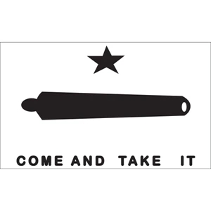 Special Historical Flags - Come & Take It | https://www.bestnamebadges.com