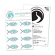 4" x 6" Self-Header Temporary Tattoo Sheet | https://www.bestnamebadges.com