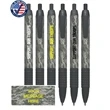 Union Printed, Certified USA Made "Camo" Click Grip Pen | https://www.bestnamebadges.com