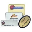 Plastic Name Badge Digitally Printed | https://www.bestnamebadges.com