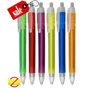 Closeout USA Made Elegant Translucent  Click  Promo Pen