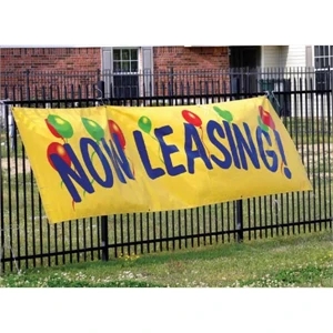 Digitally Printed 15 oz Vinyl Smooth Banner 12" x 18"