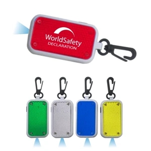 Flashing LED Safety Reflector