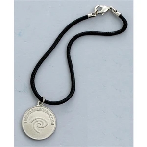 Pleather Bracelet with one Charm