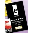 3" x 5" Custom Scratch-N-Win Card | https://www.bestnamebadges.com