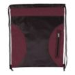 Multi Color Drawstring Backpack w/ Side Zipper Two-Tone Bags | https://www.bestnamebadges.com