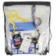 Clear Backpack - See Through Drawstring Bag | https://www.bestnamebadges.com