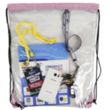 Clear Backpack - See Through Drawstring Bag | https://www.bestnamebadges.com