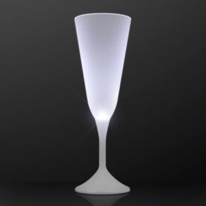 Still White Light Champagne Glass
