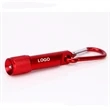 LED Flashlight Torch with Climbing Carabiner | https://www.bestnamebadges.com