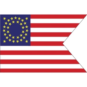 Special Historical Stick Flag - Cavalry Guidon | https://www.bestnamebadges.com