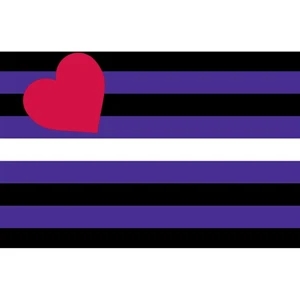 Leather Pride Antenna Flag | https://www.bestnamebadges.com