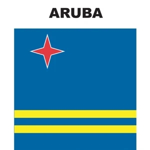 Mini Banner - Aruba | https://www.bestnamebadges.com