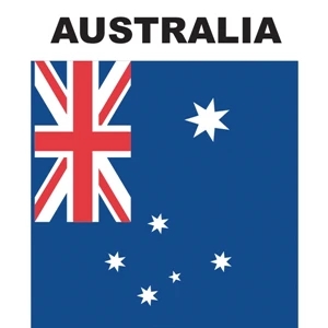 Mini Banner - Australia | https://www.bestnamebadges.com