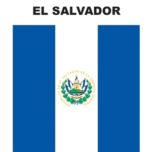 Mini Banner - El Salvador | https://www.bestnamebadges.com