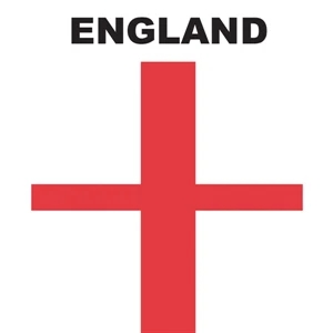 Mini Banner - England | https://www.bestnamebadges.com