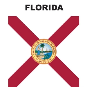 Mini Banner - Florida | https://www.bestnamebadges.com